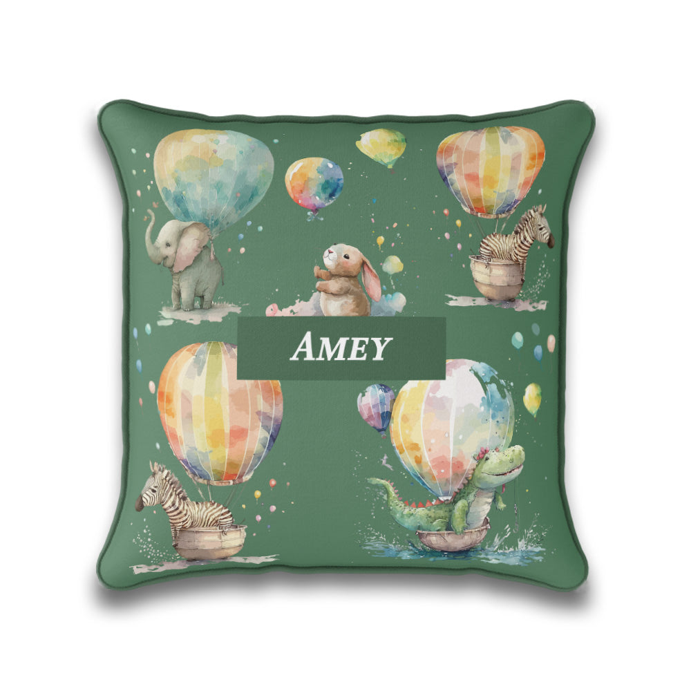 Balloon Safari Cushion Cover (kids)