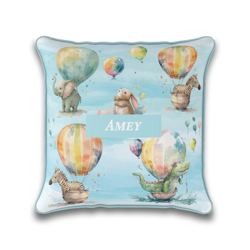 Balloon Safari Cushion Cover (kids)