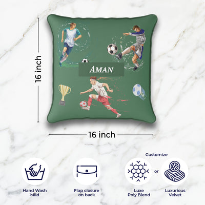 Football Fever Cushion Cover
