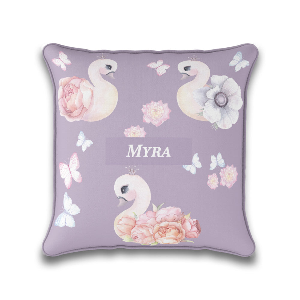 Swan Lake Garden Cushion Cover (kids)