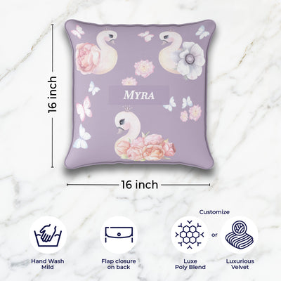 Swan Lake Garden Cushion Cover