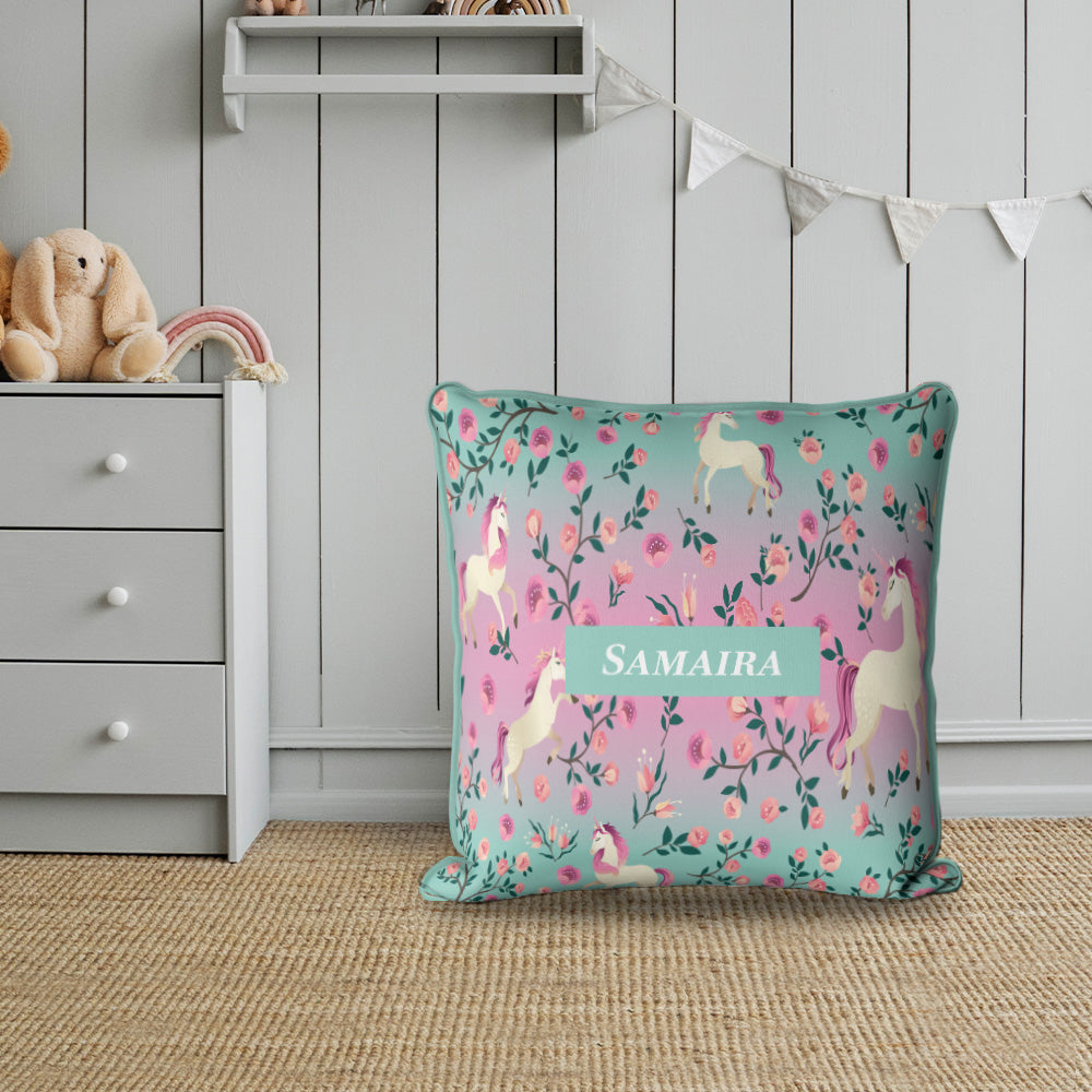 Unicorn Paradise Cushion Cover (kids)