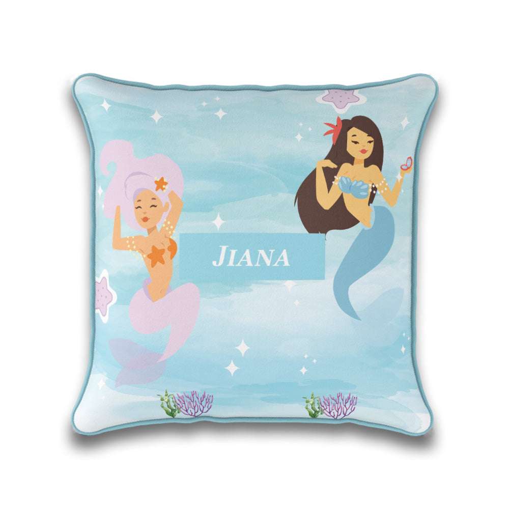 Sassy Mermaid Cushion Cover (kids)