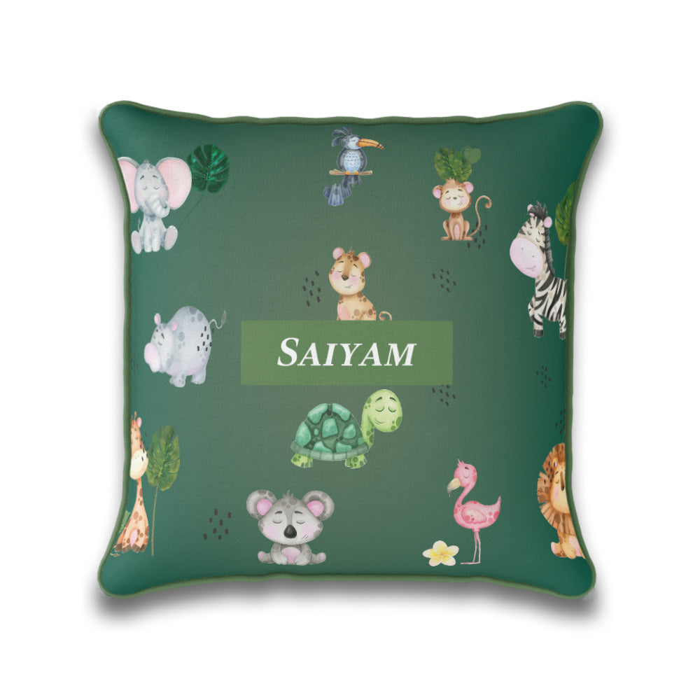 Jungle Friends Cushion Cover (kids)