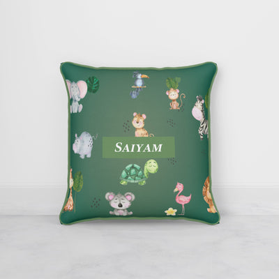 Jungle Friends Cushion Cover