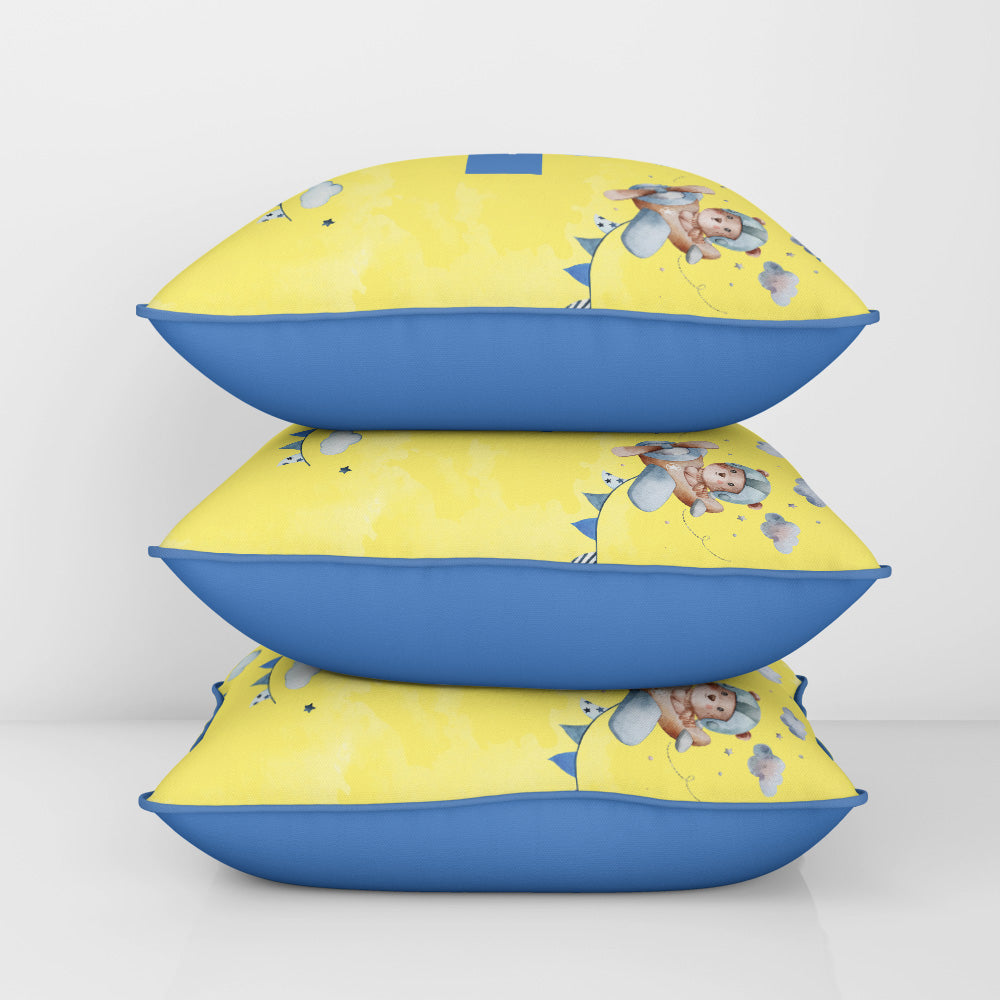 Teddy's Flight Cushion Cover (kids)