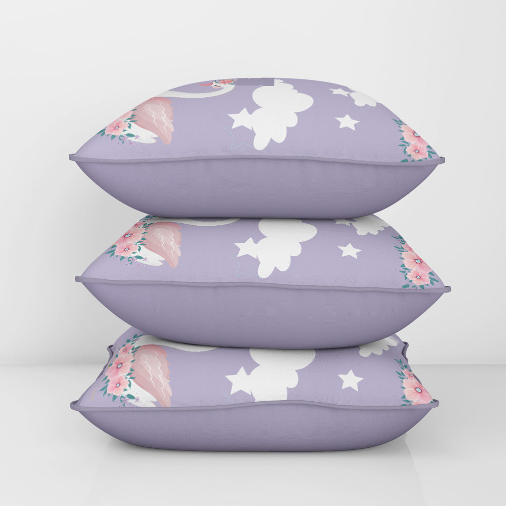 Swan Princess Cushion Cover (kids)