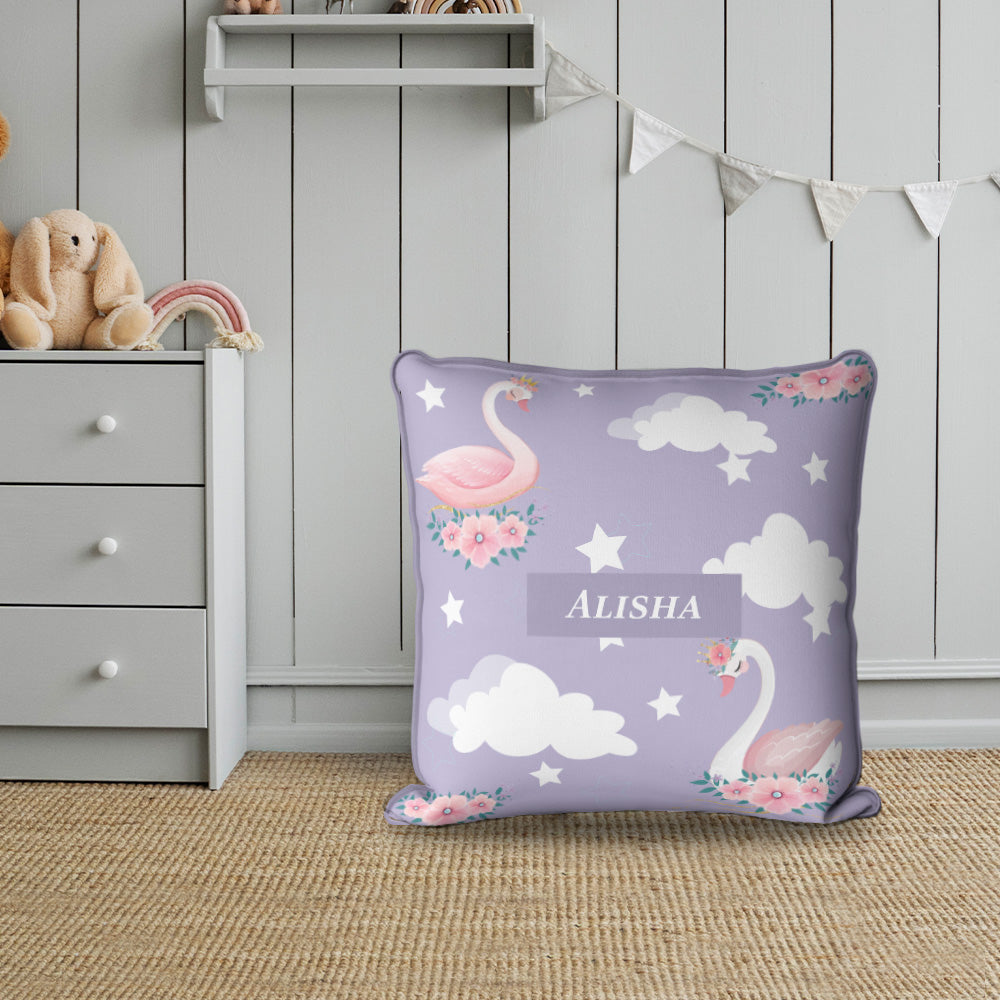 Swan Princess Cushion Cover (kids)