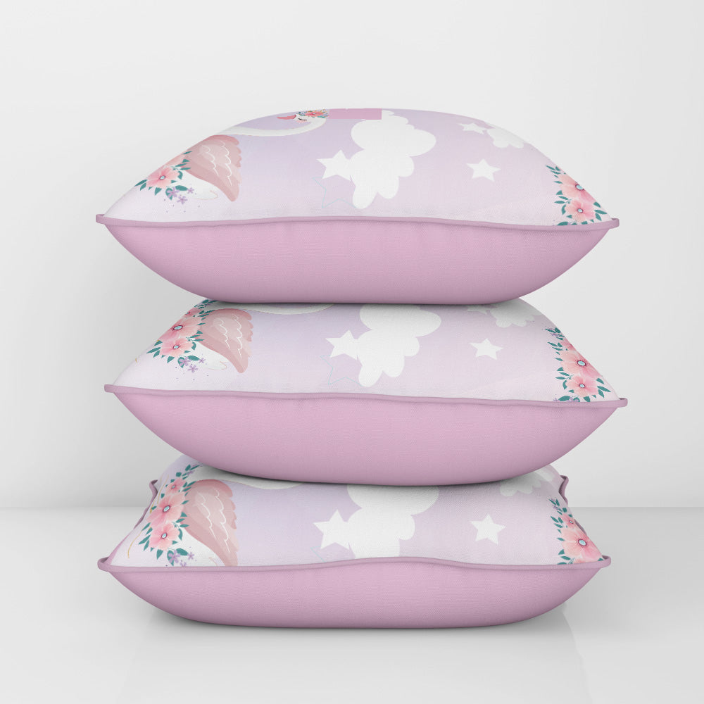 Swan Princess Cushion Cover (kids)