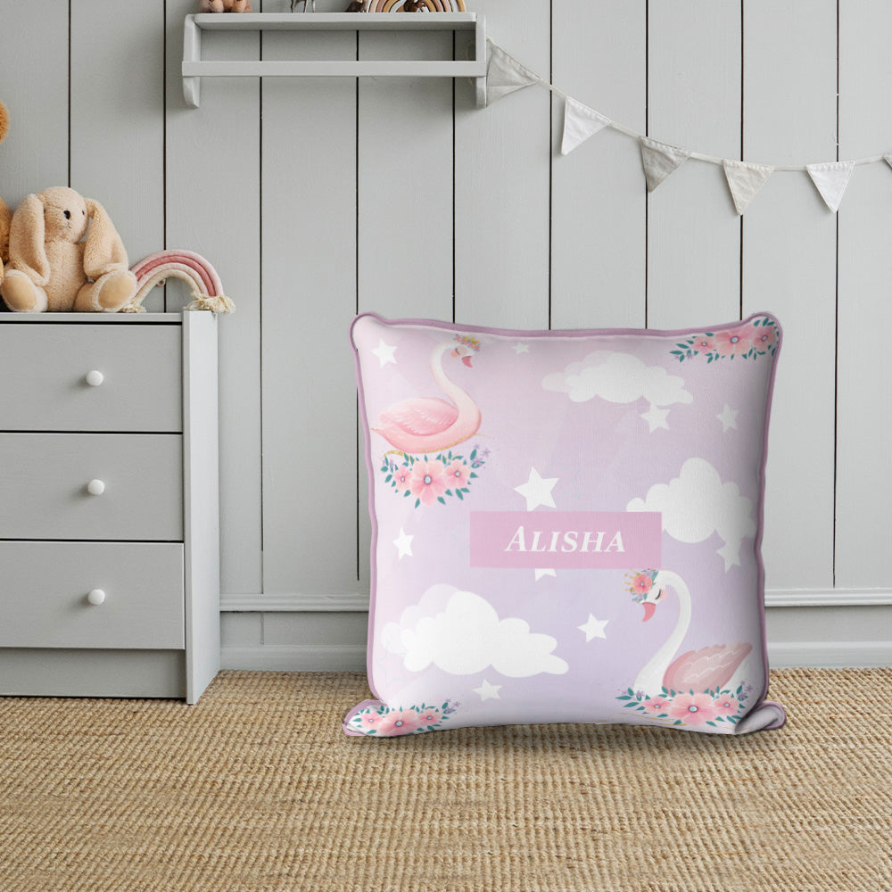 Swan Princess Cushion Cover (kids)