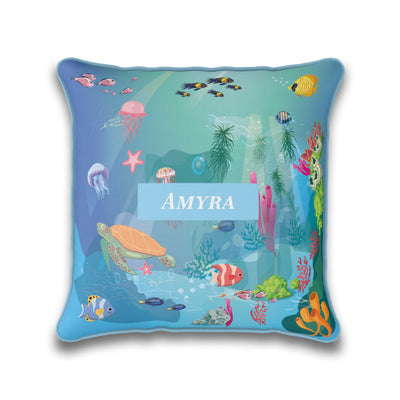 Ocean Bed Cushion Cover