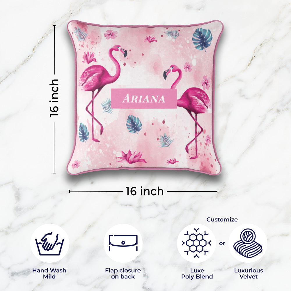 Flamingo Fiesta Cushion Cover (kids)