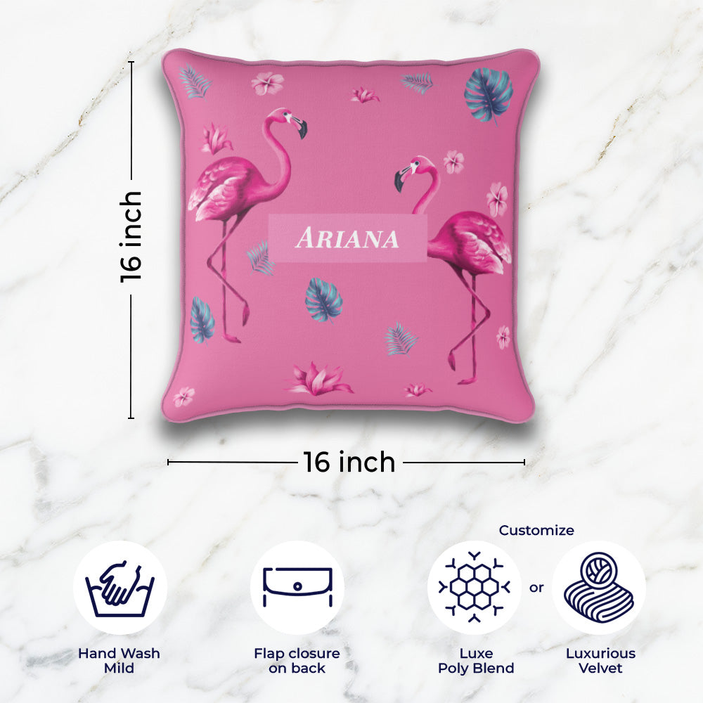 Flamingo Fiesta Cushion Cover (kids)