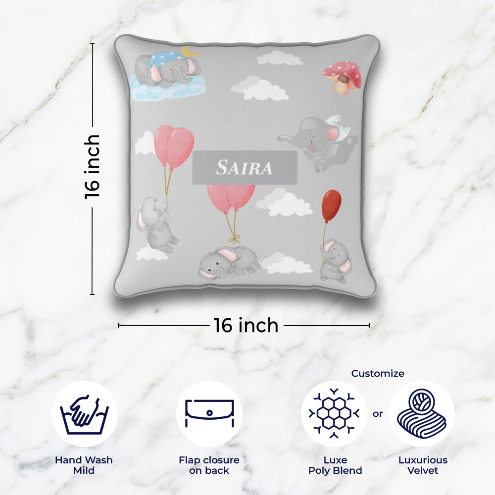 Red Balloon Ellie Cushion Cover (kids)