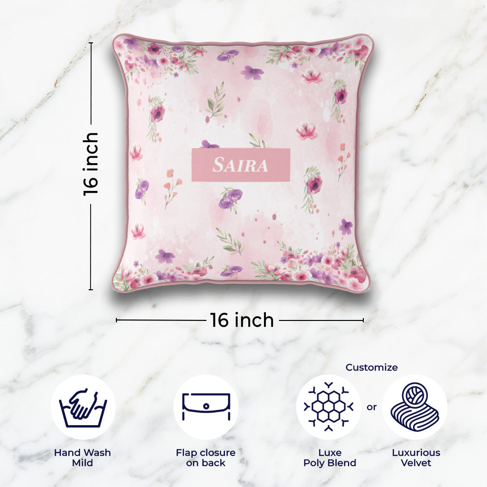 Floral Fiesta Cushion Cover (kids)