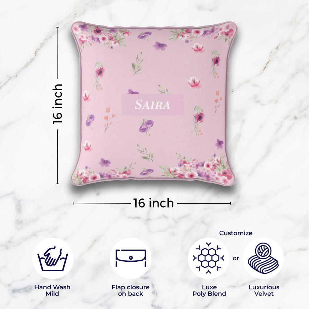 Floral Fiesta Cushion Cover (kids)