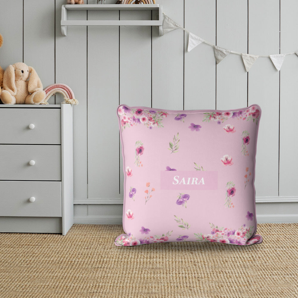 Floral Fiesta Cushion Cover (kids)