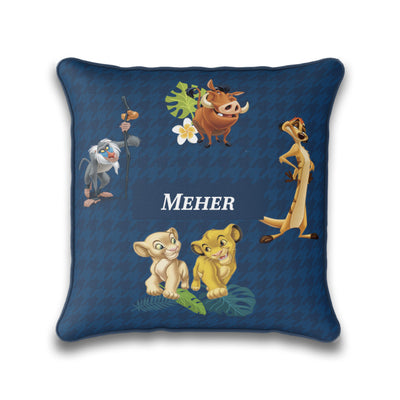 Baby Jungle King Cushion Cover