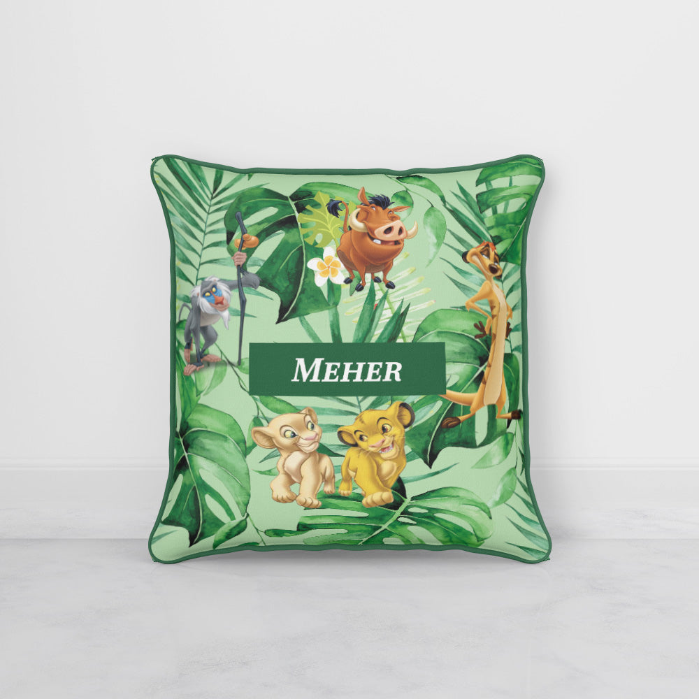 Baby Jungle King Cushion Cover (kids)