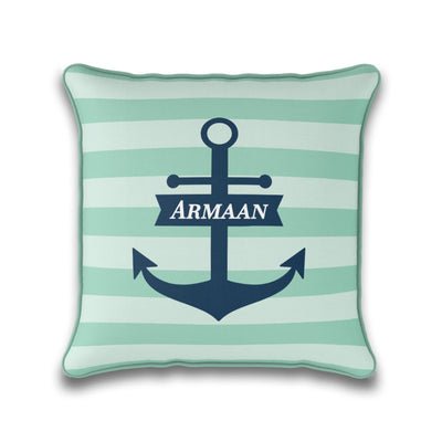 Nautical Anchor Cushion Cover
