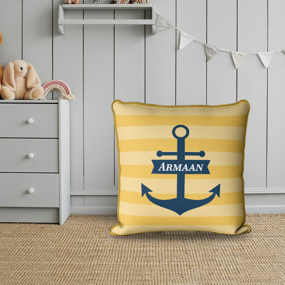 Nautical Anchor Cushion Cover (kids)