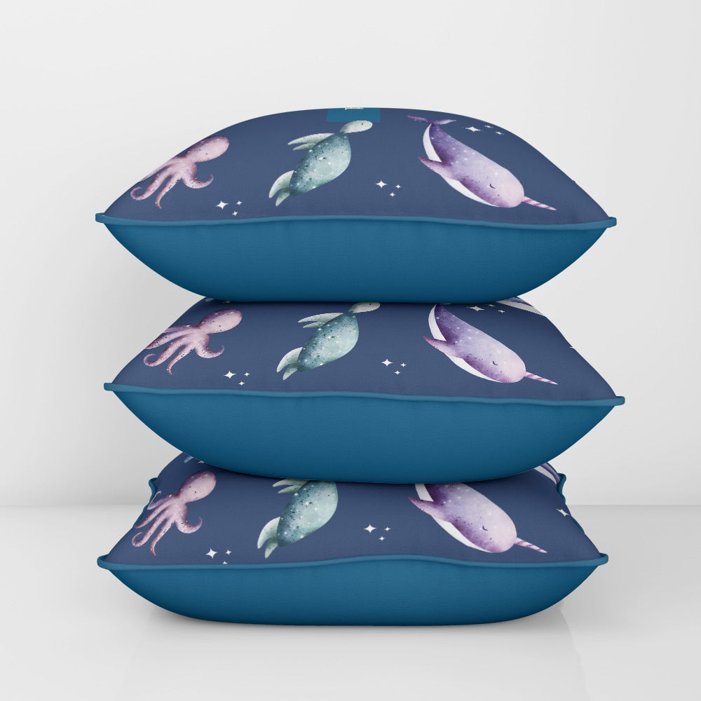 Midnight Ocean Cushion Cover (kids)