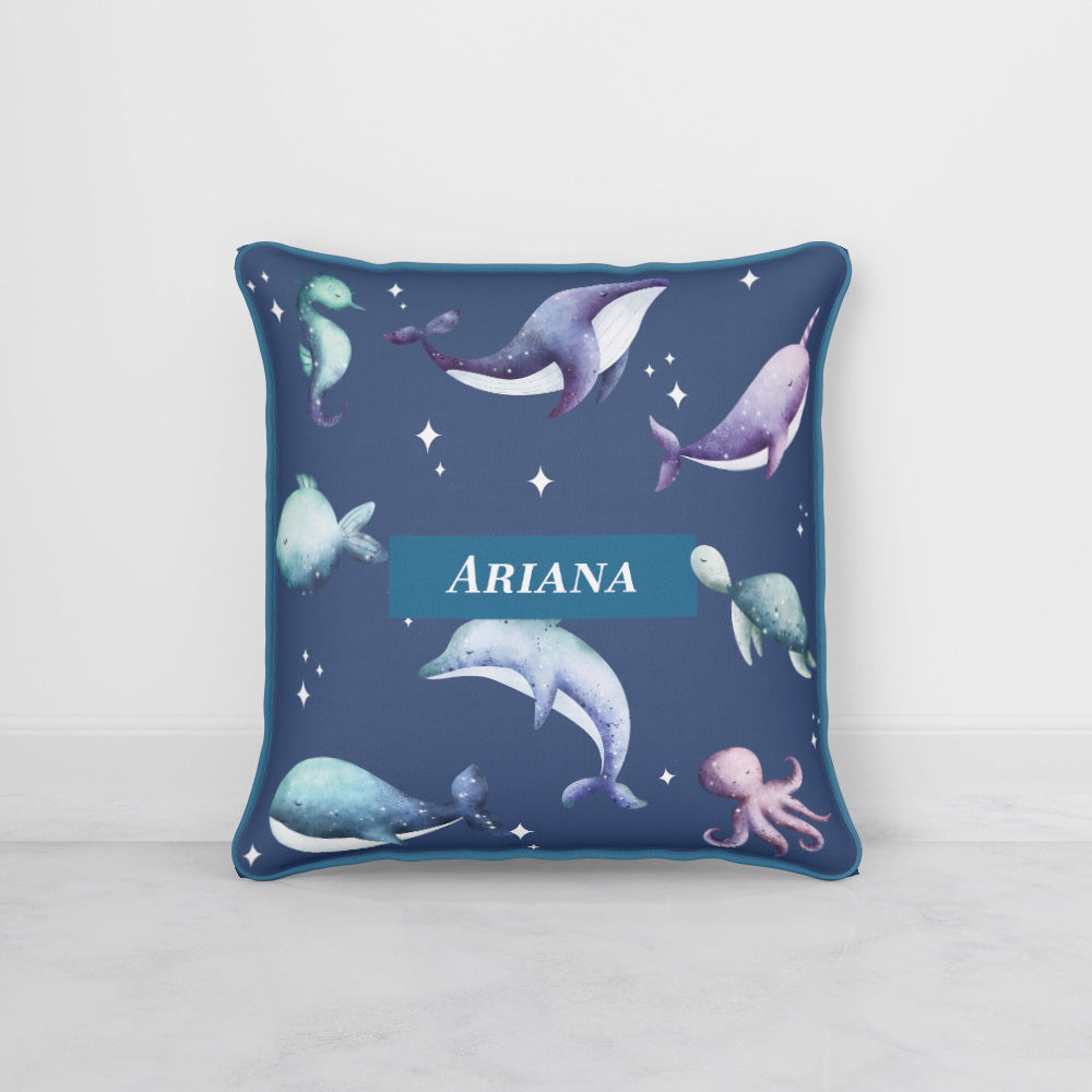 Midnight Ocean Cushion Cover (kids)