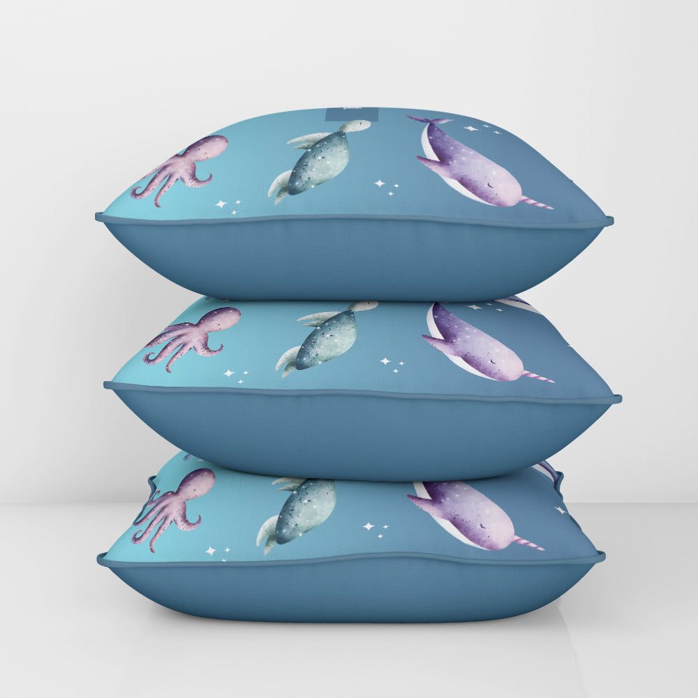 Midnight Ocean Cushion Cover (kids)