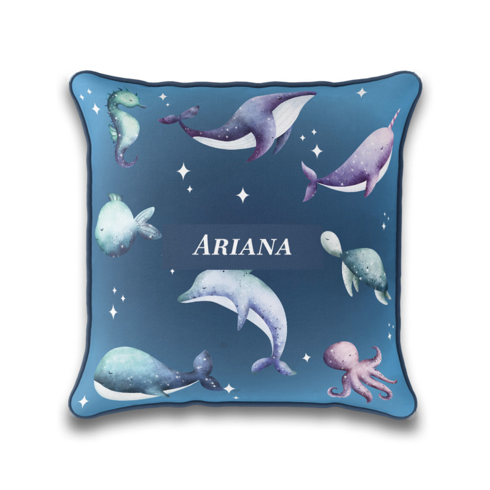 Midnight Ocean Cushion Cover (kids)