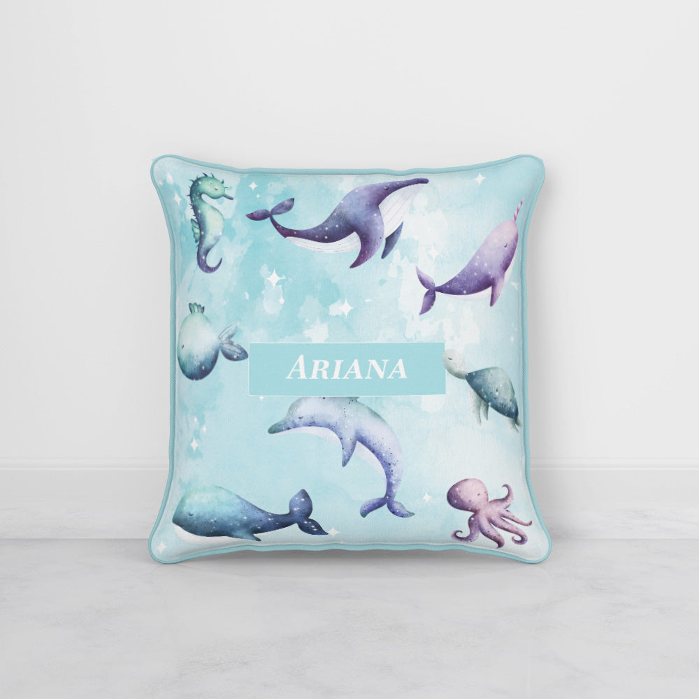 Midnight Ocean Cushion Cover (kids)