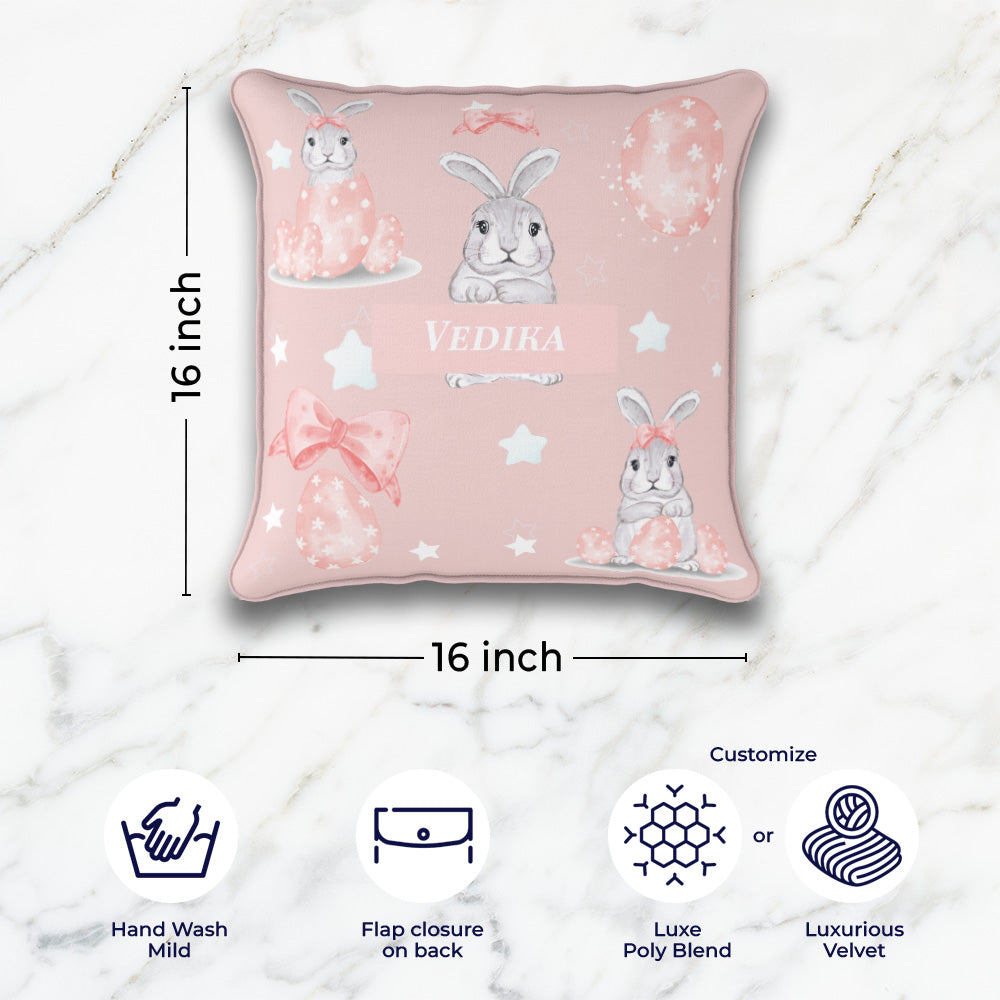 Easter Bunnies Cushion Cover (kids)