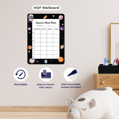 Lil Astronaut Meal Planner