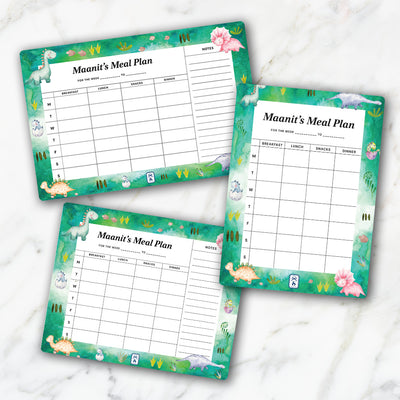 Dinoland Meal Planner