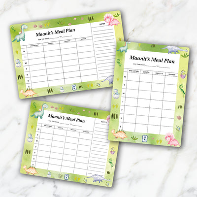 Dinoland Meal Planner