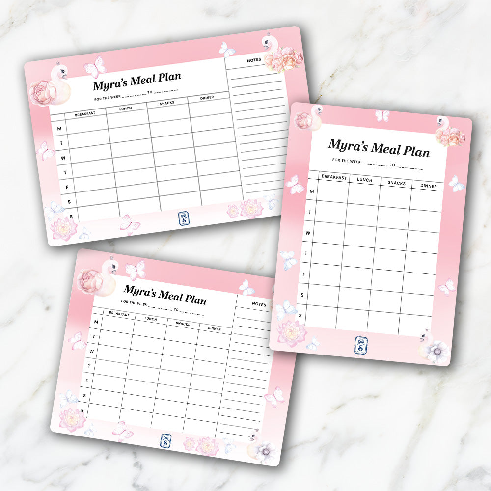 Swan Lake Garden Kids Meal Planner