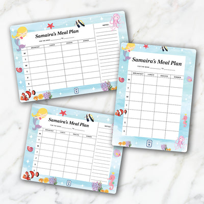 Lil Mermaid Meal Planner
