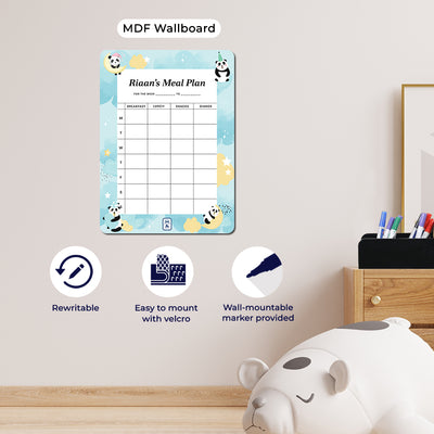 Lil Forest Friends Meal Planner