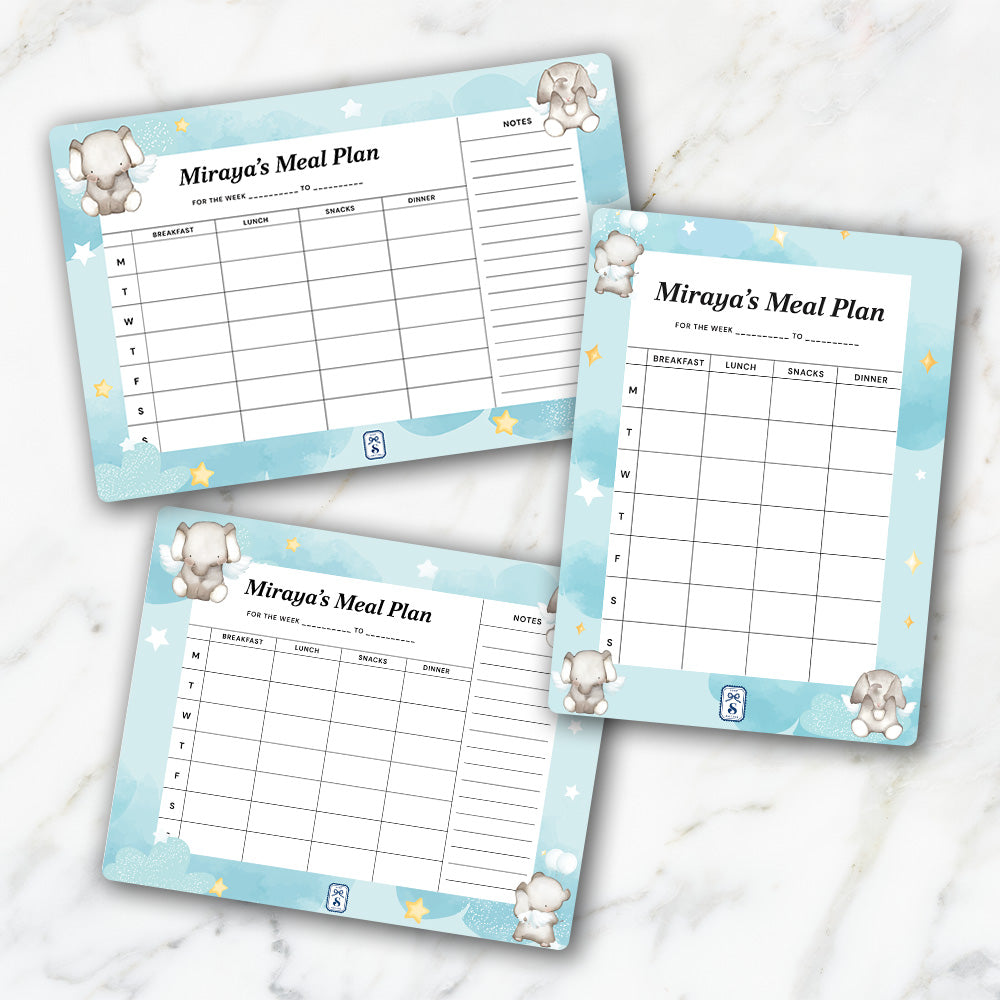 Lil Forest Friends Kids Meal Planner