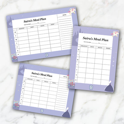 Princess Meal Planner