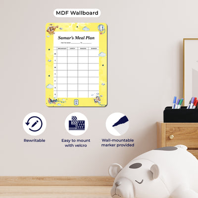 Teddy's Flight Meal Planner