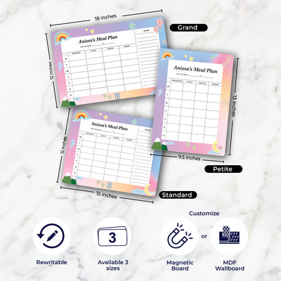 Rainbow Magic Meal Planner