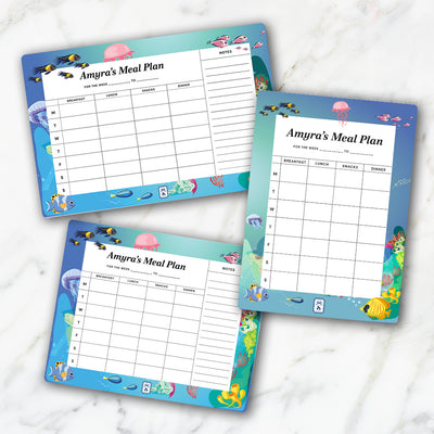 Ocean Bed Meal Planner