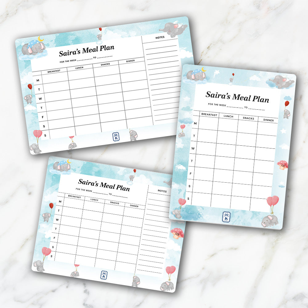 Red Balloon Ellie Kids Meal Planner