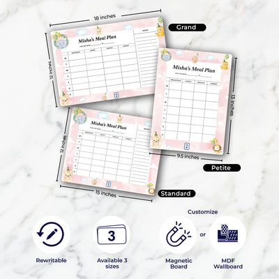 Safari Soiree Meal Planner