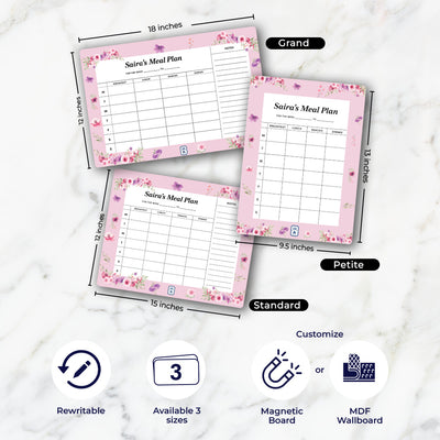 Floral Fiesta Meal Planner