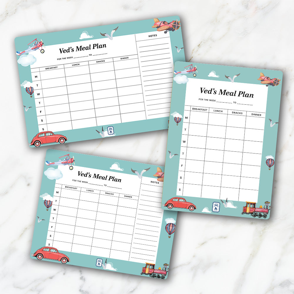 Transport Kids Meal Planner