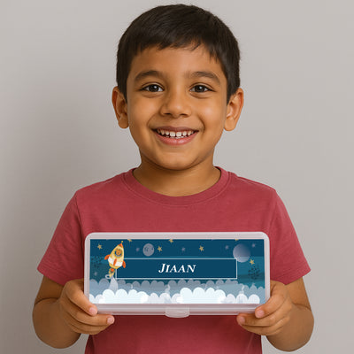 Rocket Bear Pencil Box