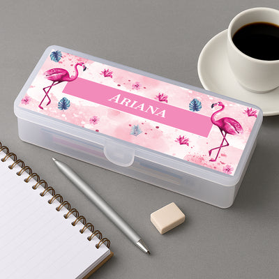 Flamingo Fiesta Pencil Box