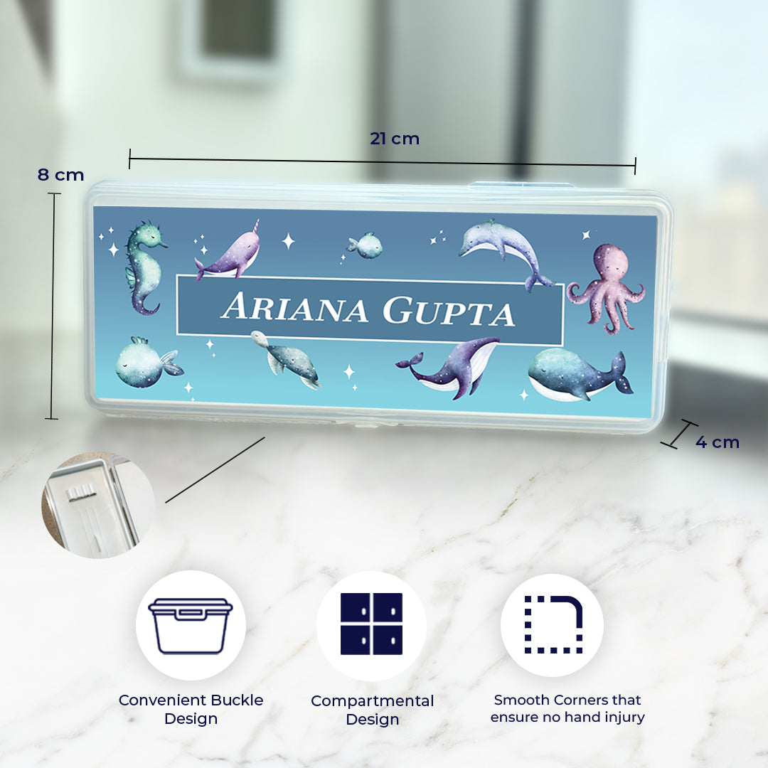 Midnight Ocean Kids Pencil Box