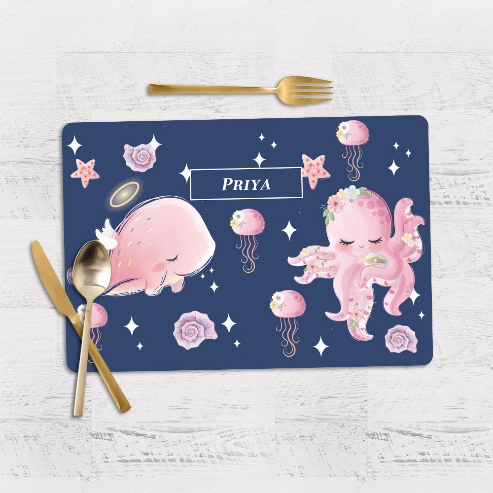 Blushing Underseas Placemat - Set of 2